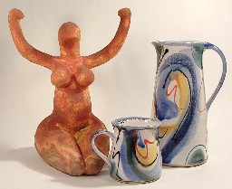 ceramic sculpture by Lea & Ama