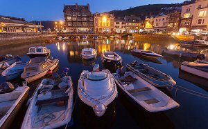 Dartmouth harbour at dusk