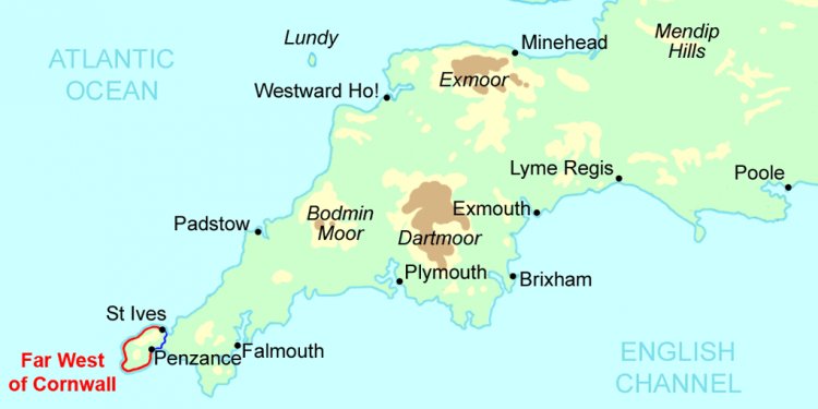 Torquay map UK