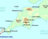 Torquay map UK